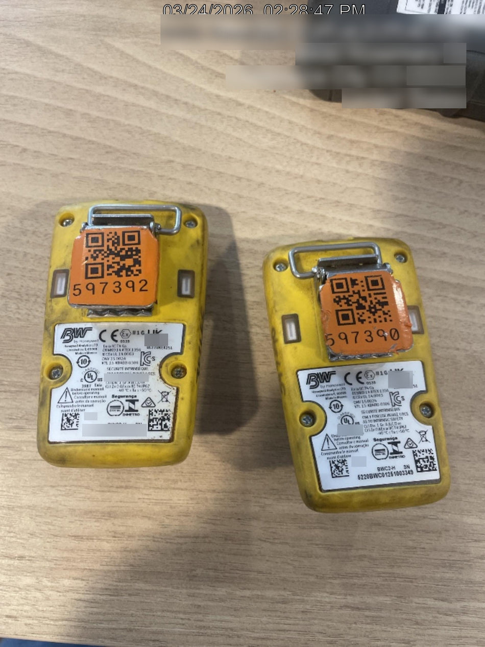 2025 BW TECHNOLOGIES BWC2-H