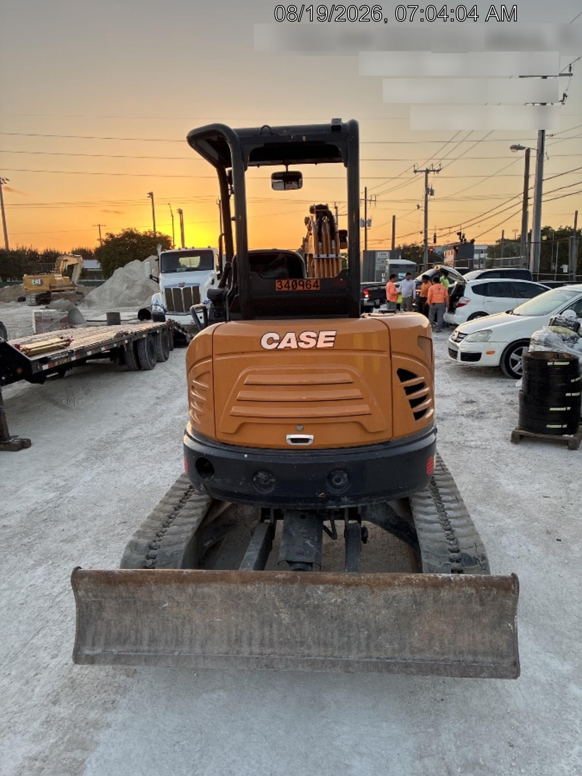 2018 CASE CX37C