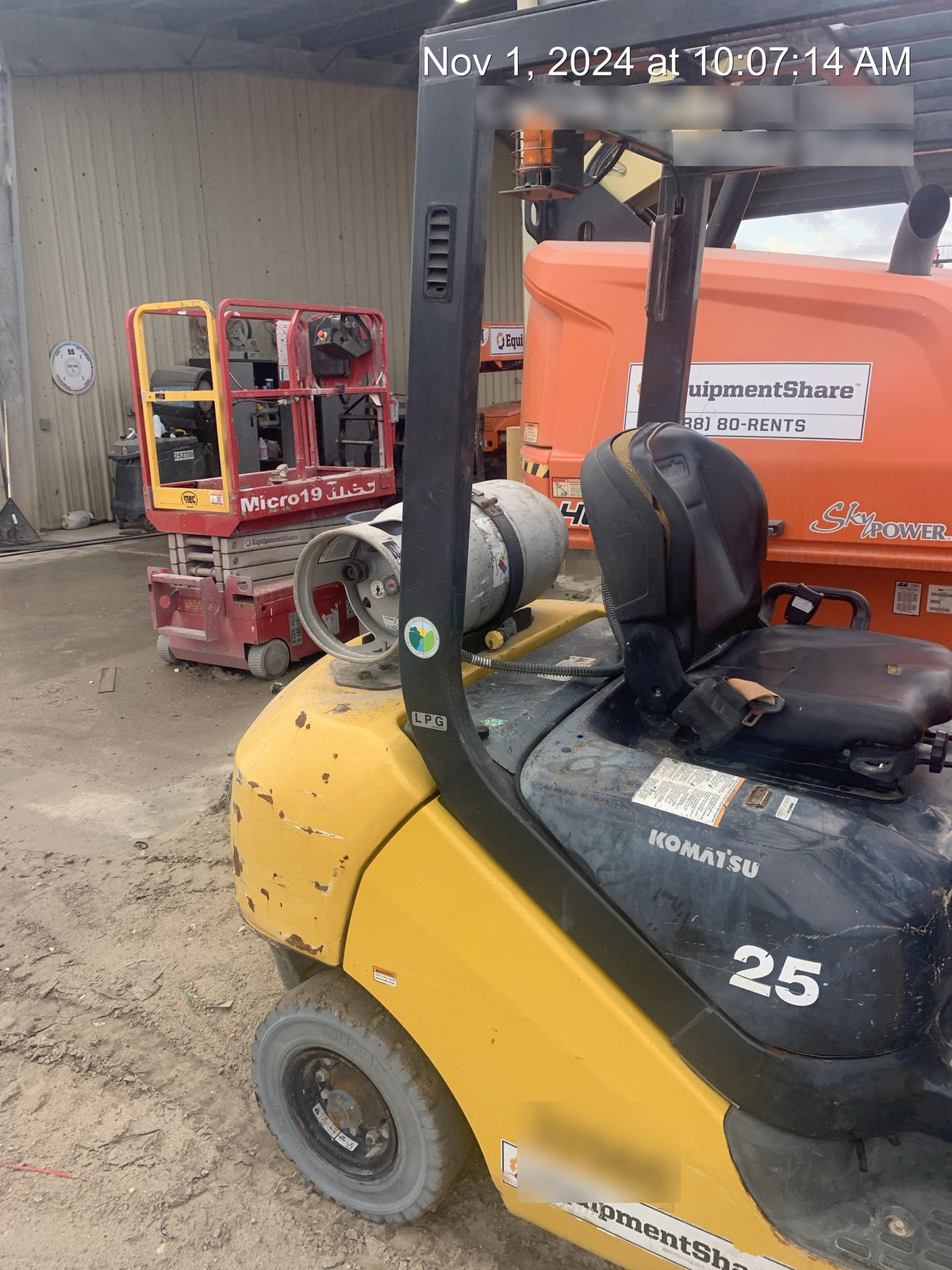 2019 KOMATSU FG25T-16