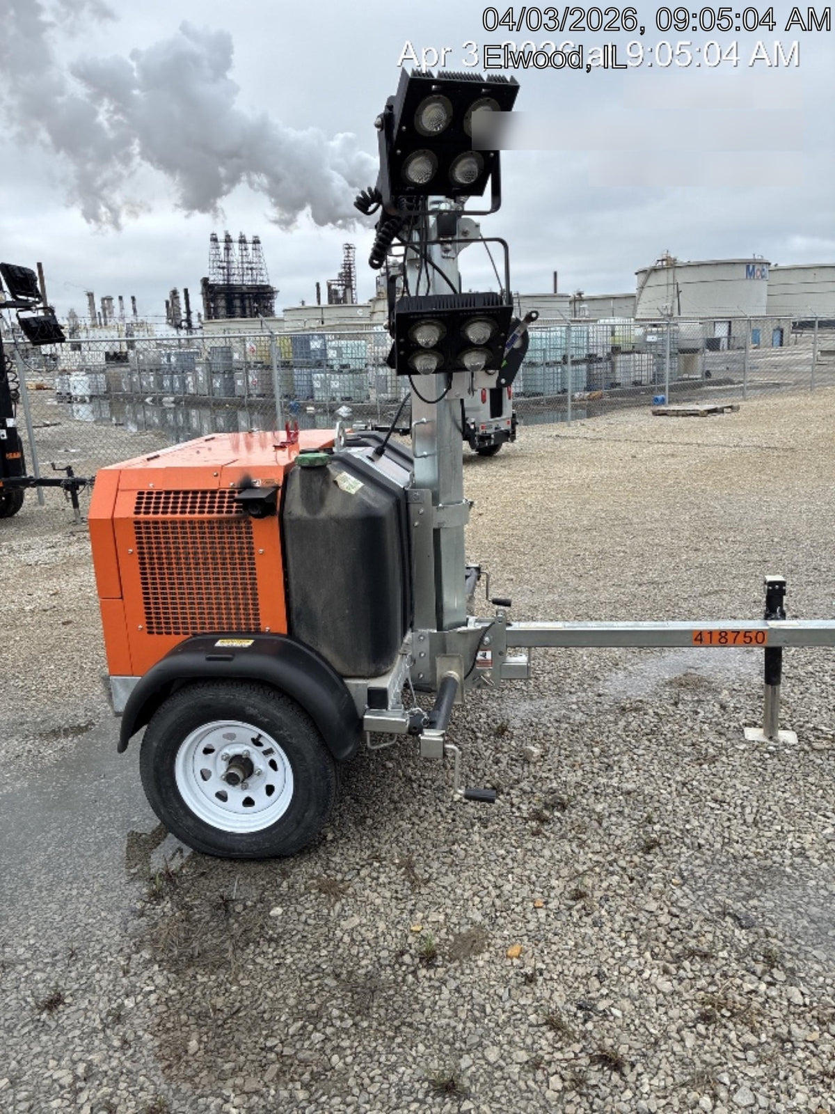 2024 Wanco WLTT-4MM4K Diesel, Deep Sea Controller, Shore Power Plug, Auto Start, (4) 350W LED Floodlights, 4kW Generator, 60 Gal Fuel Tank, 2" Ball, T3