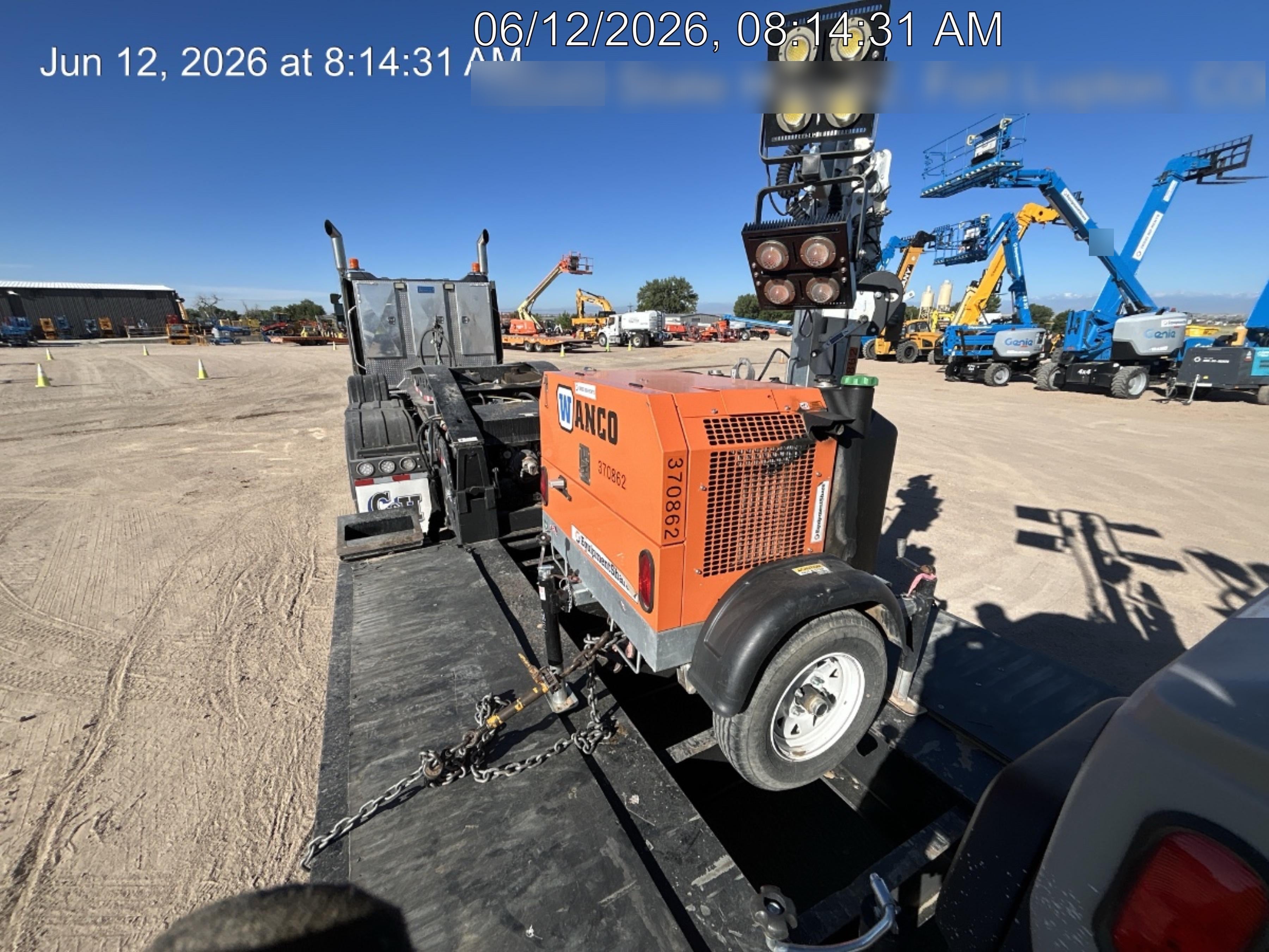 2023 Wanco WLTT-4MM4K Diesel, Deep Sea Controller, Shore Power Plug, Auto Start, (4) 350W LED Floodlights, 4kW Generator, 60 Gal Fuel Tank, 2" Ball, T3