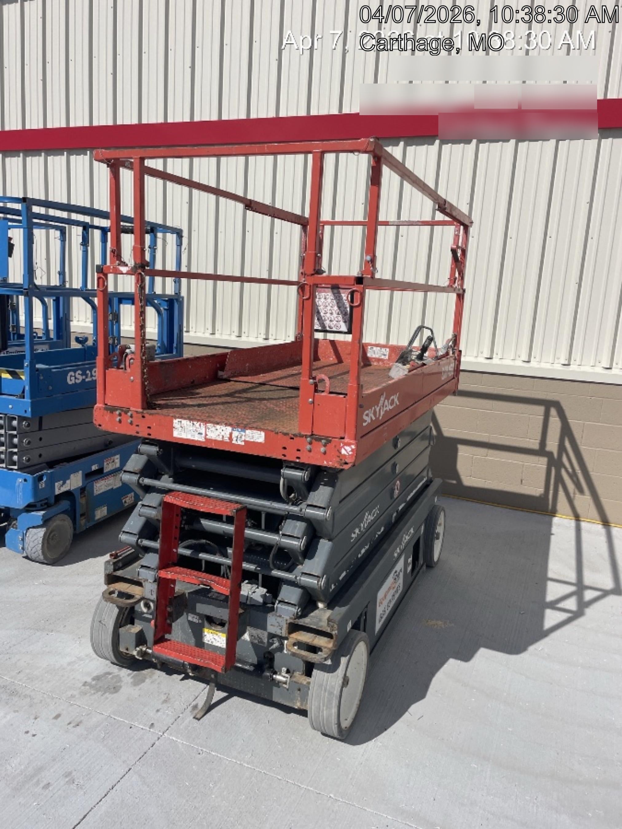 2017 Skyjack SJIII-4632 Skyjack SJ4632, Trojan Battery Set, Extended Warranty 5yr/5k hr
