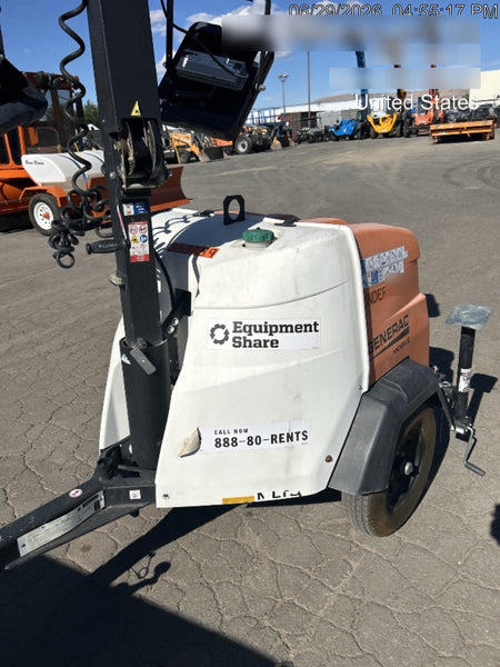 2023 Generac MLT2 Diesel, Flex Switch 120V Input, Powerzone Controller, (4) 320W LED Lights, 4kW Generator, 39.9 Gal Fuel Tank, 2" Ball, T3