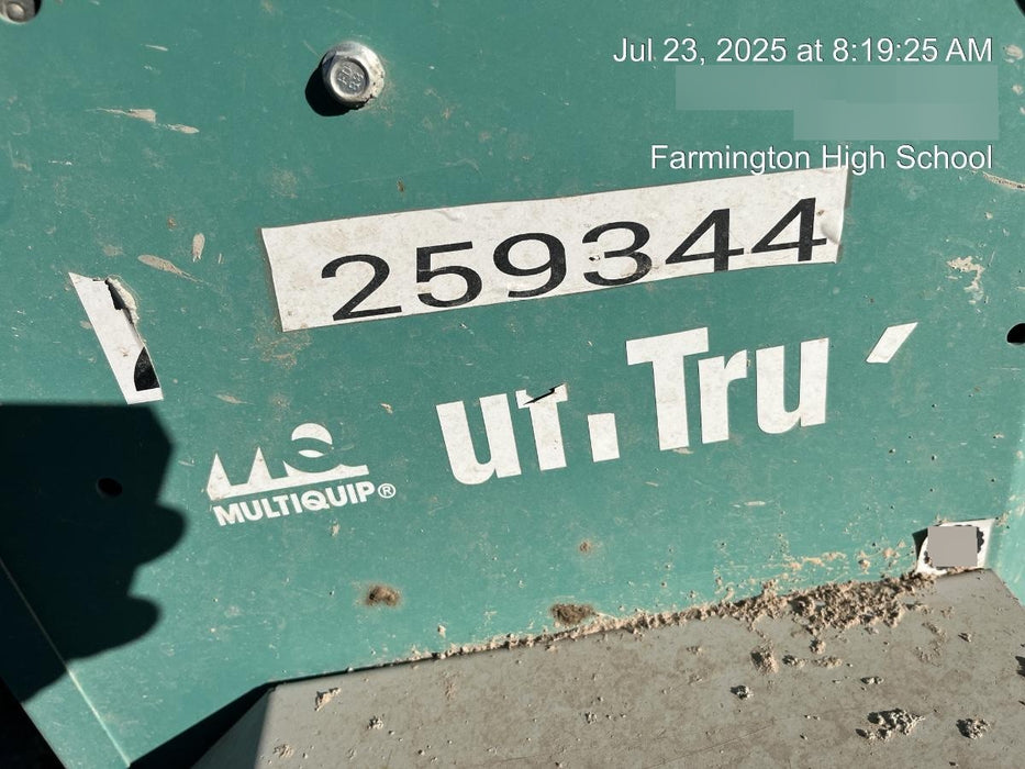 2022 MULTIQUIP TB12PE