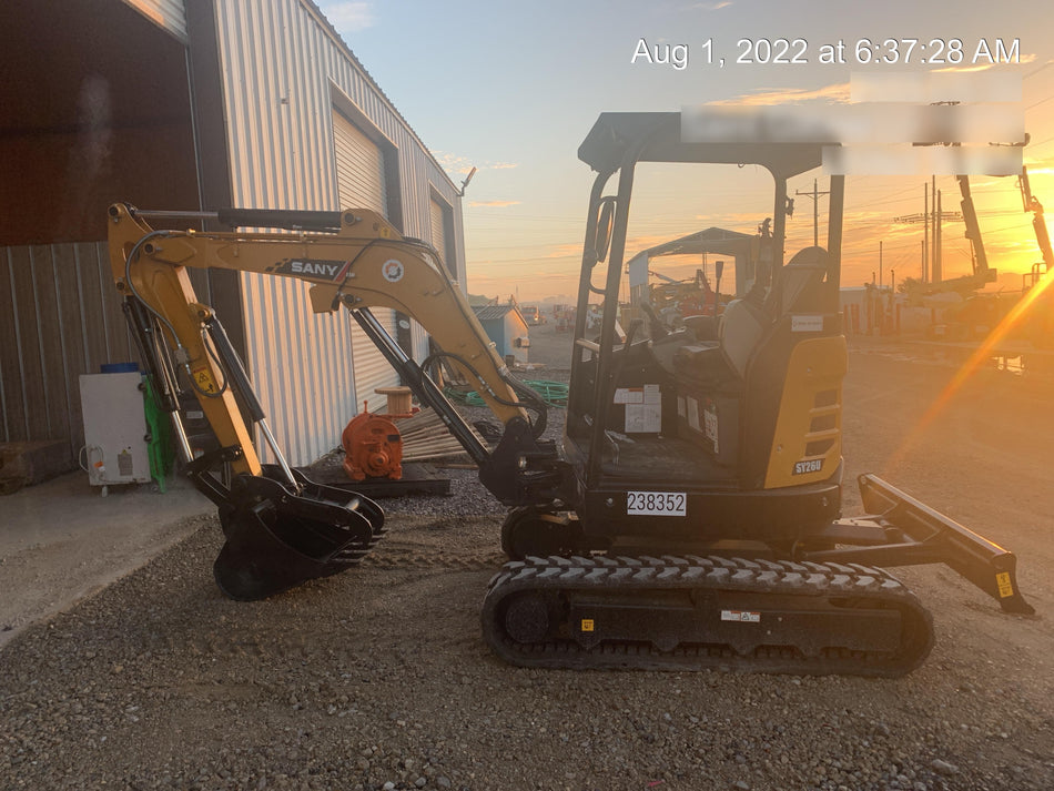 2022 SANY SY26