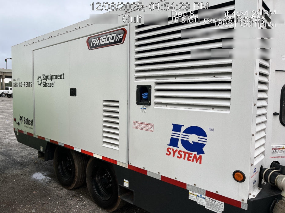 2025 BOBCAT PA1600VPWCU-T4F