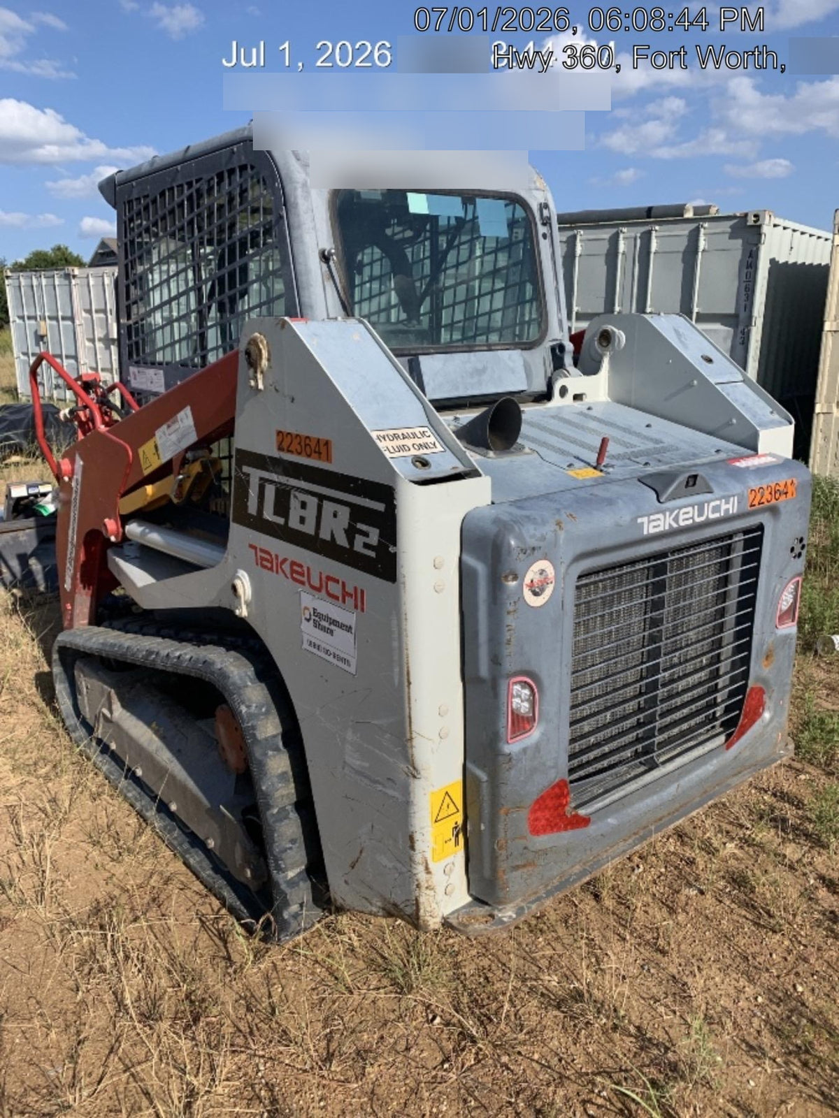 2022 TAKEUCHI TL8R2-CR