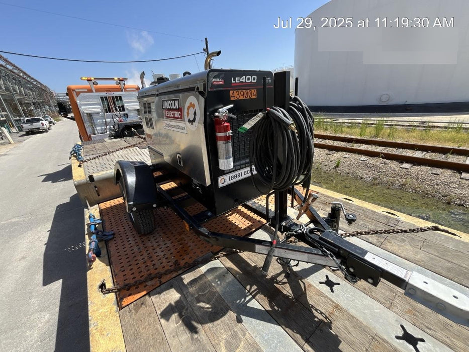 2024 Lincoln Electric LE400 Kubota V1505, Trlr, Cable Rack, Light Kit, ES Decals, T3