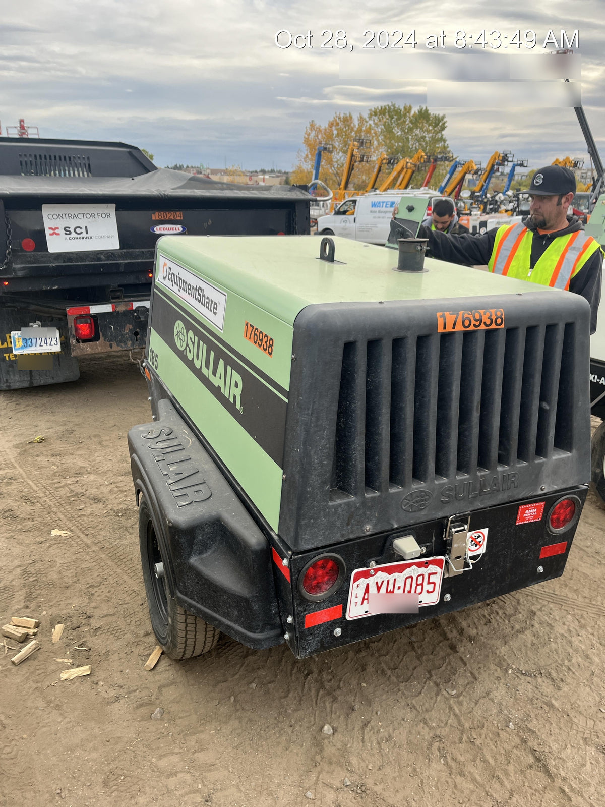 2021 SULLAIR 185D-DPQ KU4F