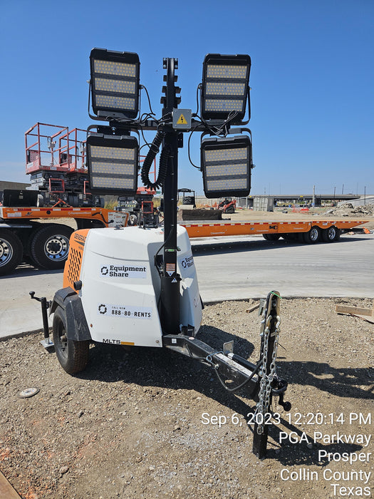 2023 Generac MLT2 Diesel, Flex Switch 120V Input, Powerzone Controller, (4) 320W LED Lights, 4kW Generator, 39.9 Gal Fuel Tank, 2" Ball, T3