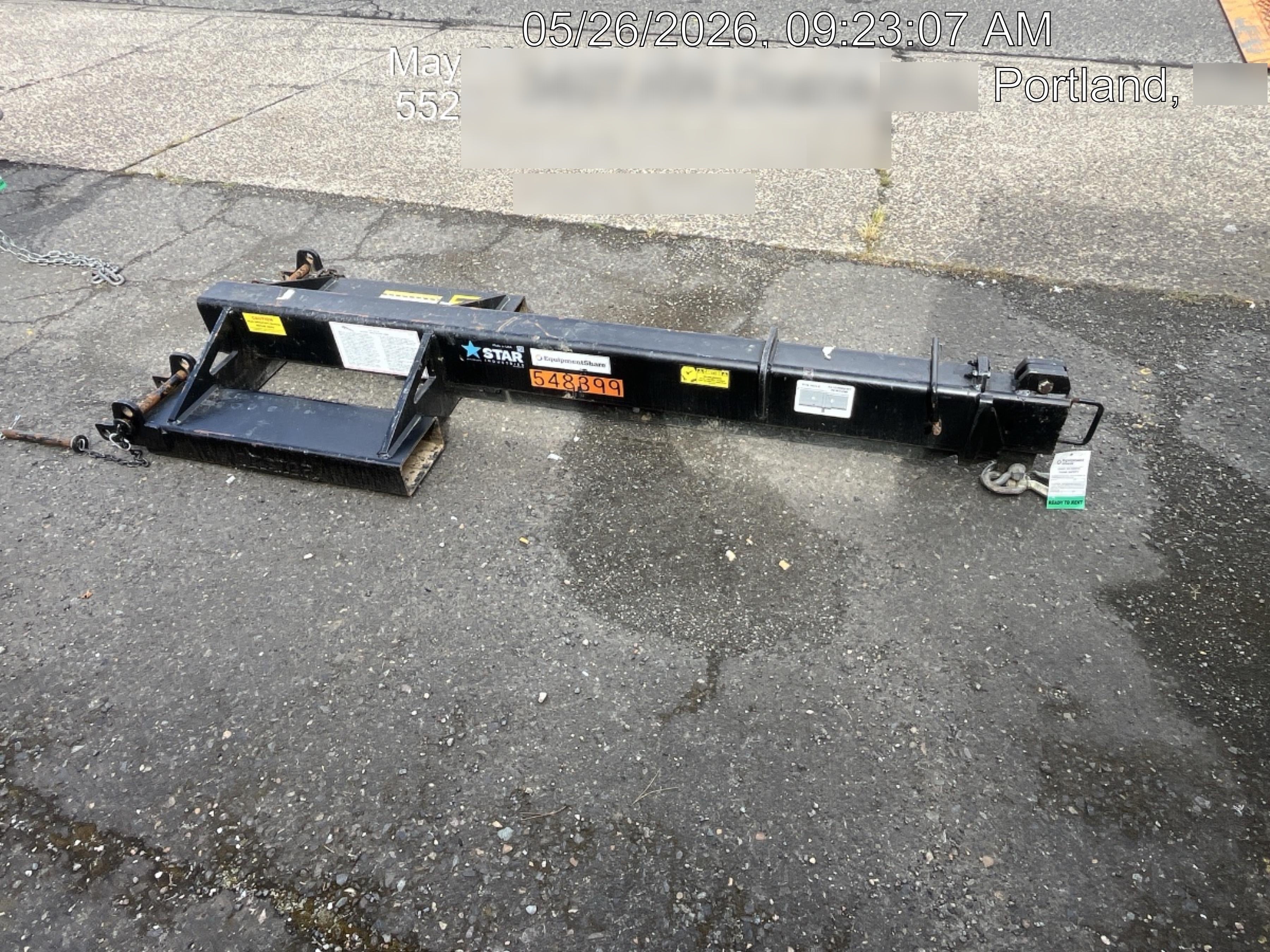 2025 STAR INDUSTRIES M1360B - Star JIB Boom