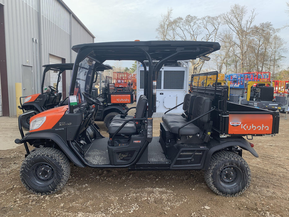 2022 Kubota RTV-X1140W-H Plastic Canopy, Windshield Acrylic Clear, LED Strobe Light, Wire Harness Kit, Back up Alarm