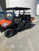 2022 Kubota RTV-X1140W-H Plastic Canopy, Windshield Acrylic Clear, LED Strobe Light, Wire Harness Kit, Back up Alarm