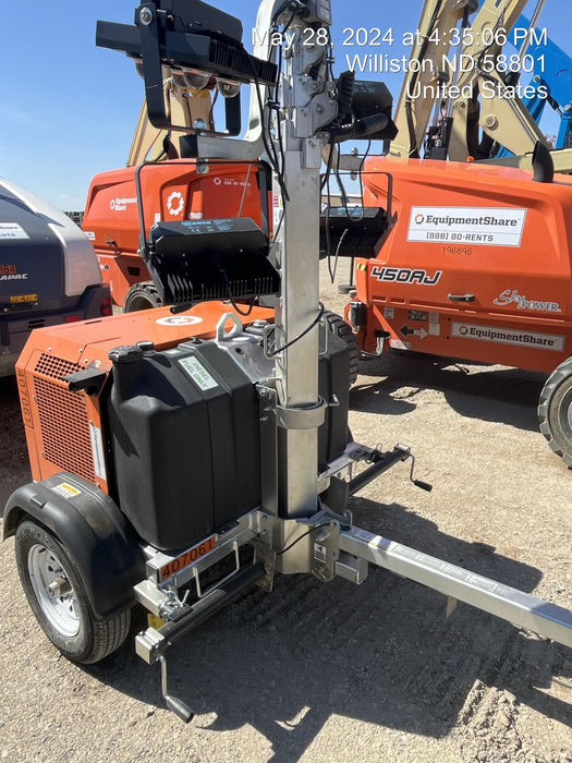 2024 Wanco WLTT-4MM4K Diesel, Deep Sea Controller, Shore Power Plug, Auto Start, (4) 350W LED Floodlights, 4kW Generator, 60 Gal Fuel Tank, 2" Ball, T3