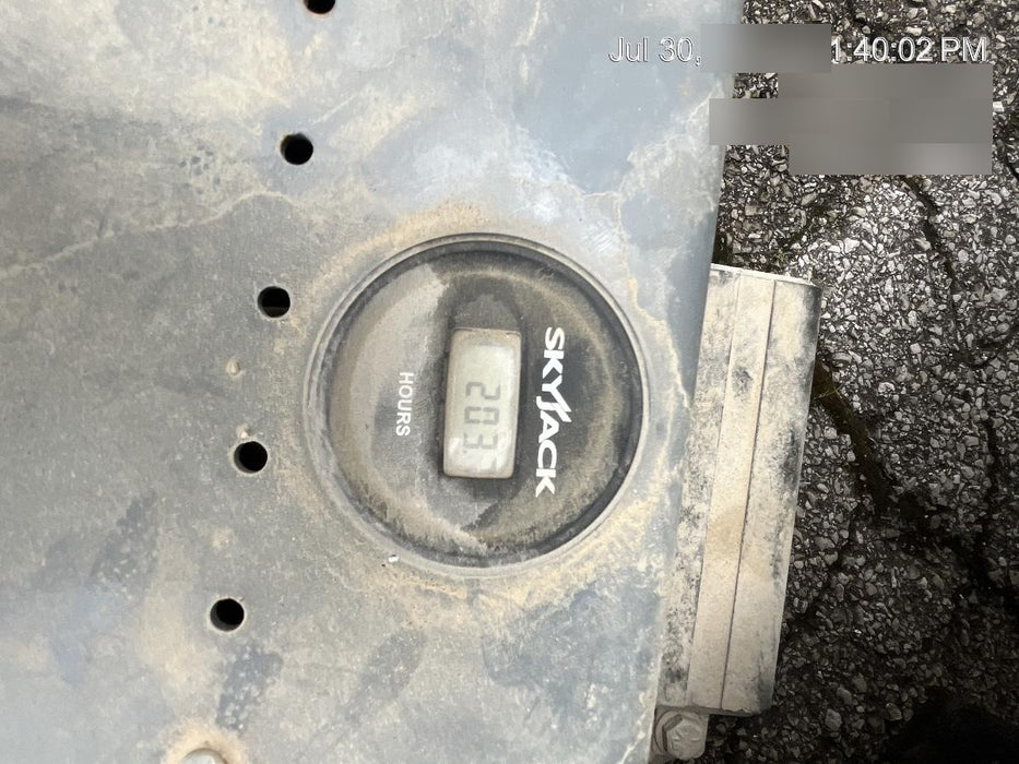 2019 Skyjack SJIII-3226 Standard Options, Trojan Batteries