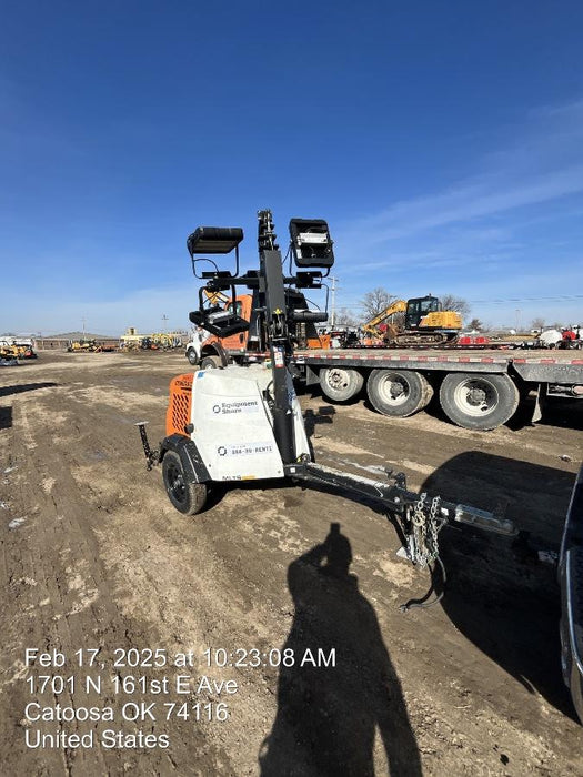2024 Generac MLT2 Diesel, Flex Switch 120V Input, Powerzone Controller, 
(4) 320W LED Lights, 4kW Generator, 39.9 Gal Fuel Tank, 2" Ball, T3