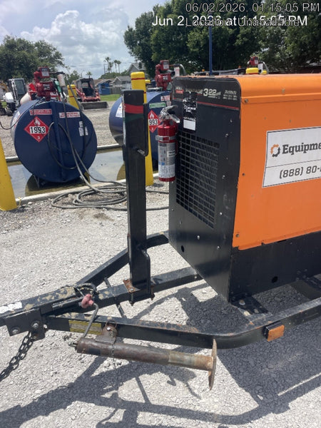 2021 Lincoln Electric Vantage 322 Vantage 322 Ready Pak 3 w/ Decals, ORANGE (includes trailer, cable rack, fender light kit) NO Telematics