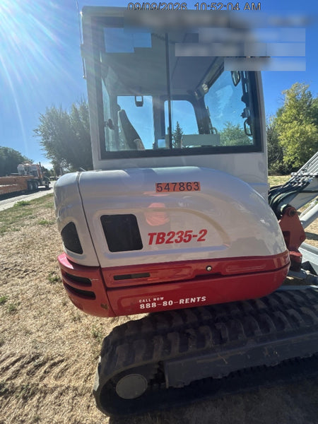 2025 TAKEUCHI TB235-2CR