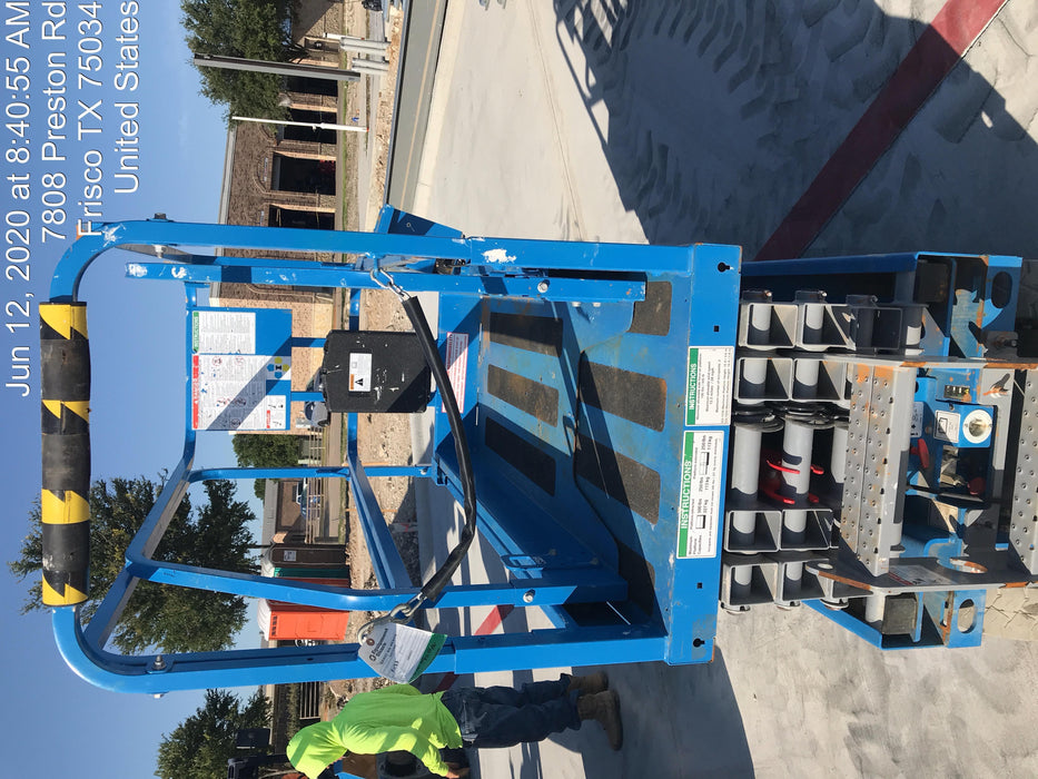 2019 Genie GS-1930 Fixed Rails with Chain Entry