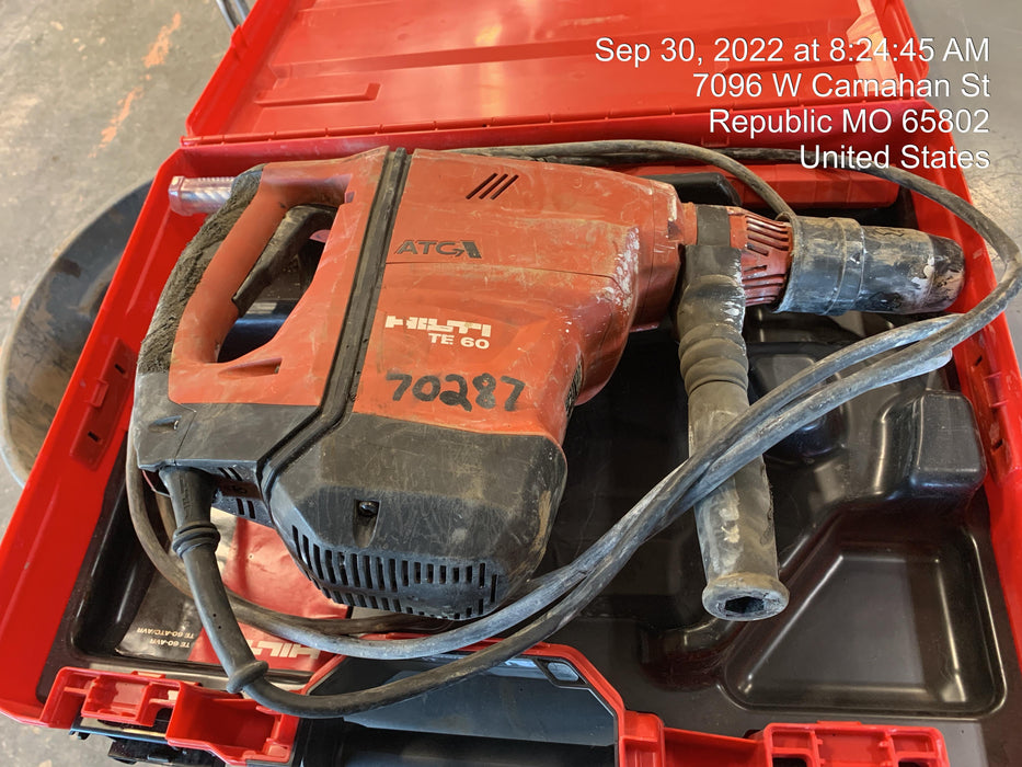 2020 HILTI TE 60-ATC/AVR