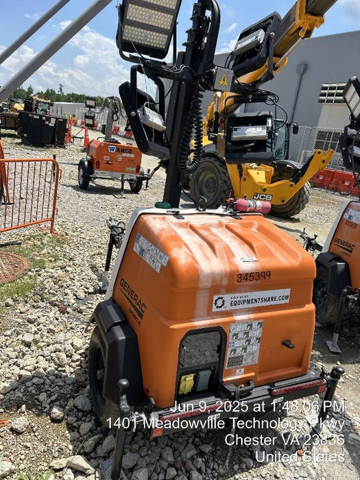 2023 Generac MLT2 Diesel, Flex Switch 120V Input, Powerzone Controller, (4) 320W LED Lights, 4kW Generator, 39.9 Gal Fuel Tank, 2" Ball, T3