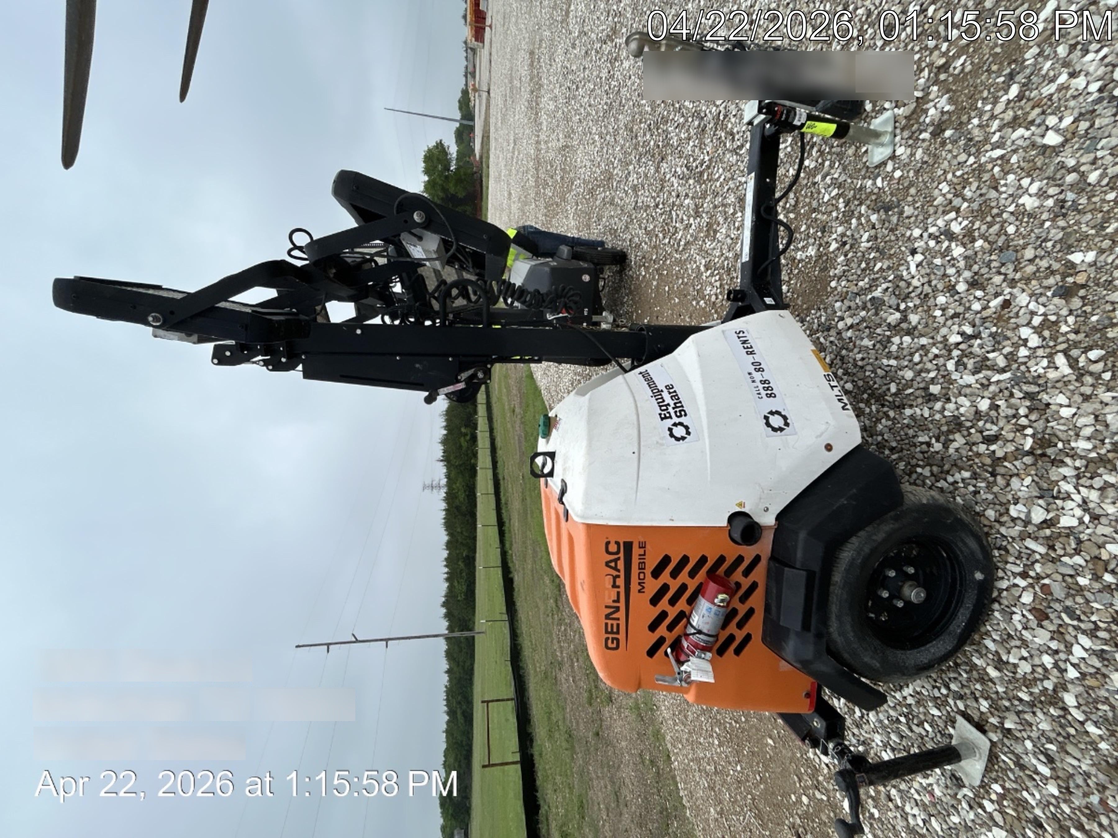 2023 Generac MLT2 Diesel, Flex Switch 120V Input, Powerzone Controller, 
(4) 320W LED Lights, 4kW Generator, 39.9 Gal Fuel Tank, 2" Ball, T3