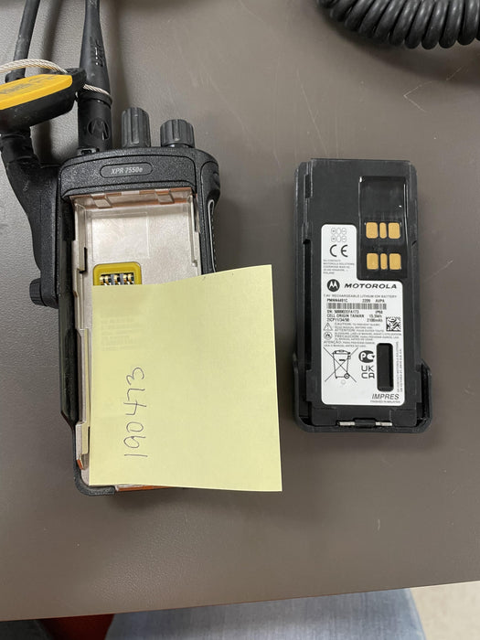 2021 MOTOROLA XPR7550