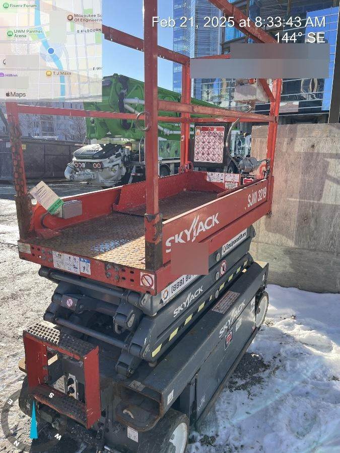 2016 Skyjack SJIII-3219 Standard Rental Specs