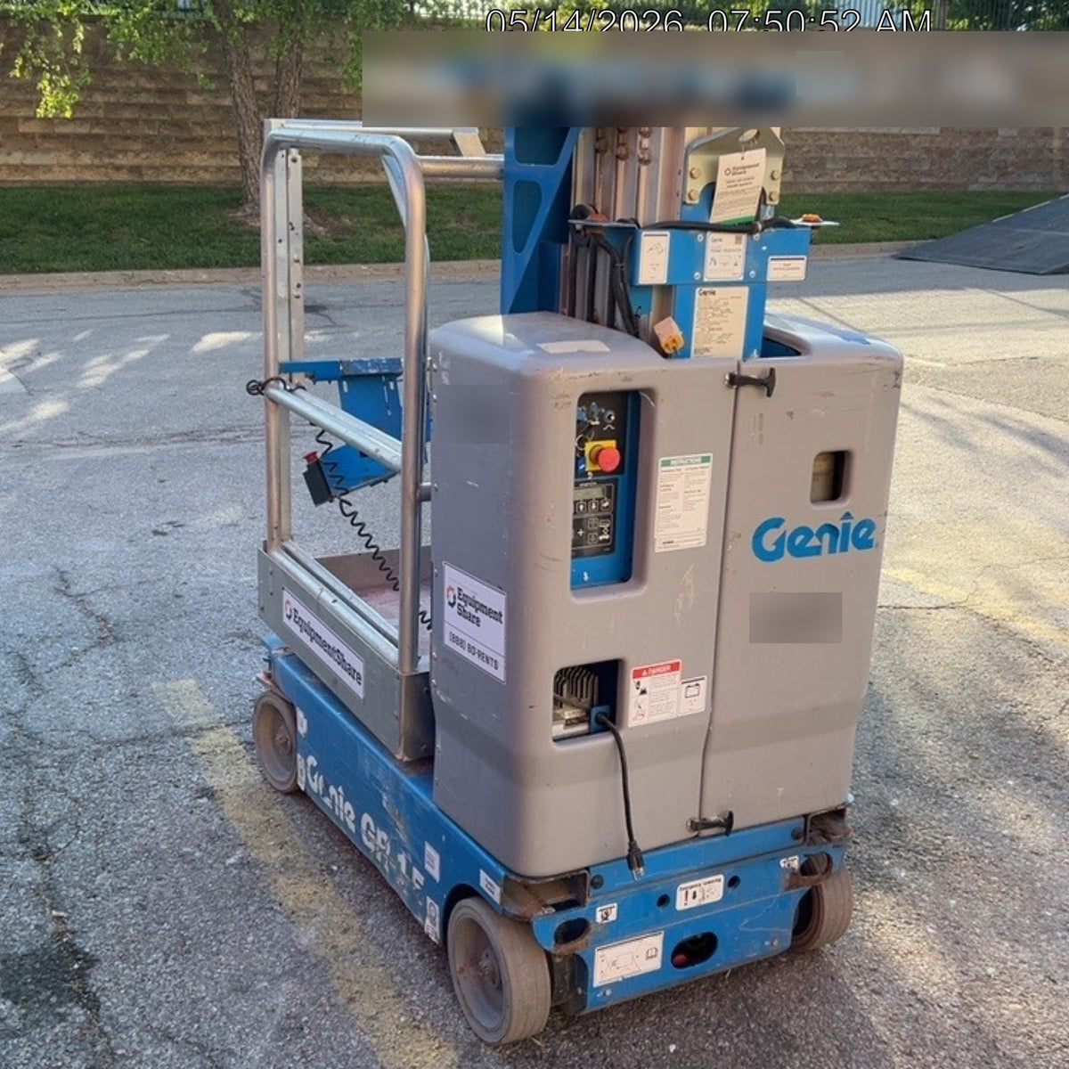 2018 GENIE GR-15