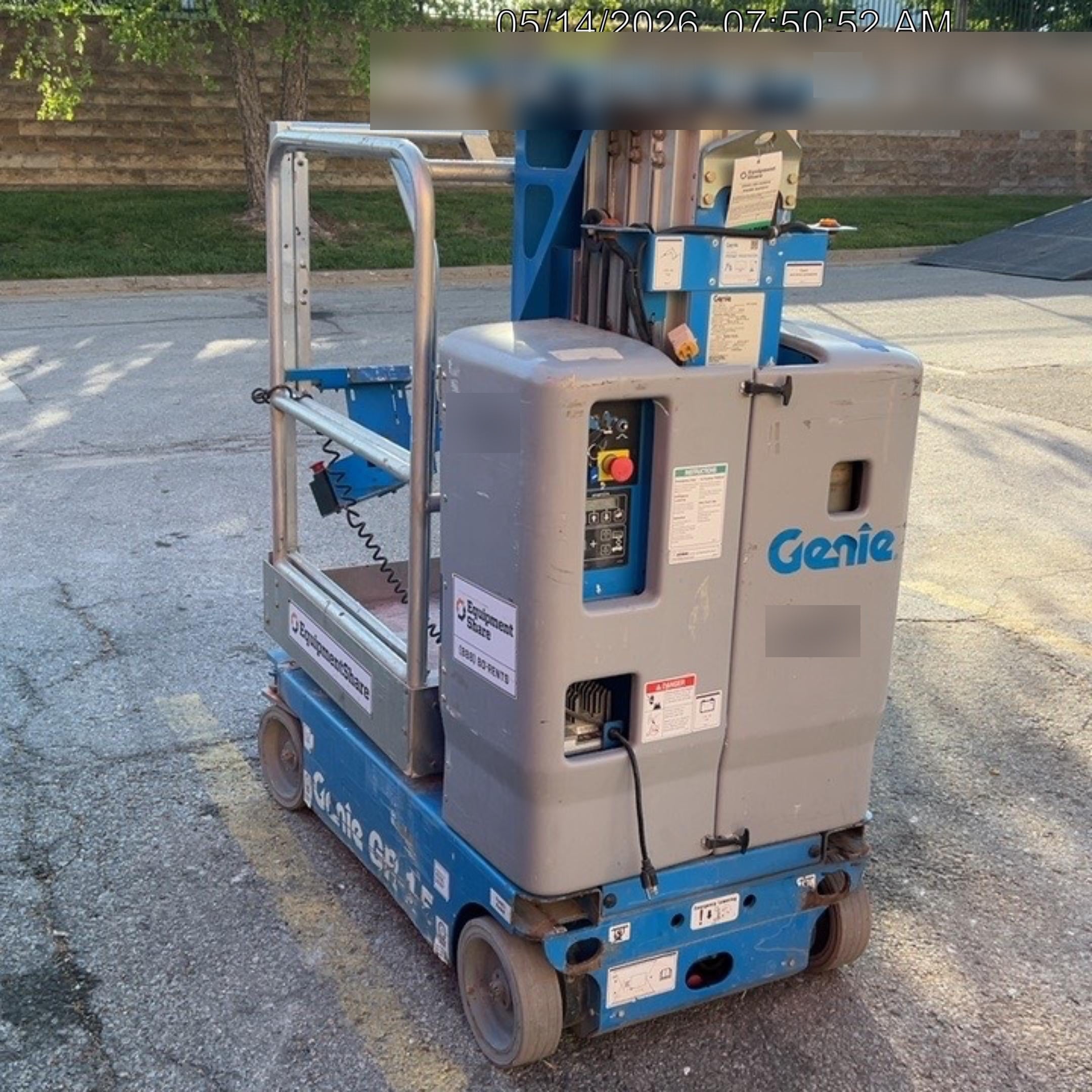 2018 GENIE GR-15