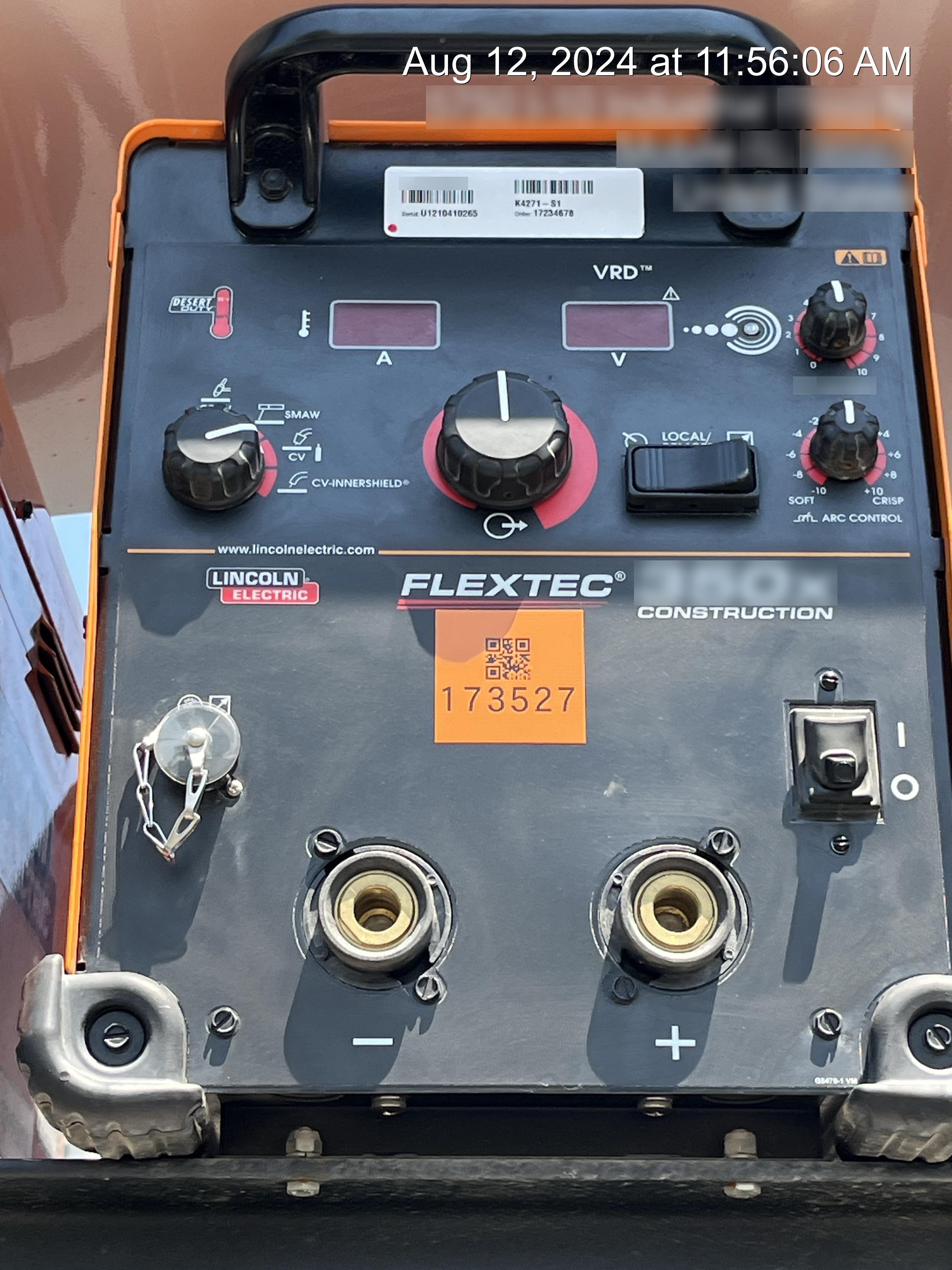 2021 LINCOLN ELECTRIC FLEXTEC 350X