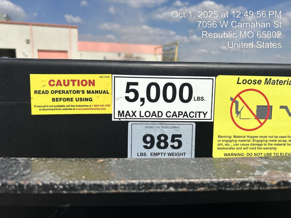 2025 STAR INDUSTRIES 1430