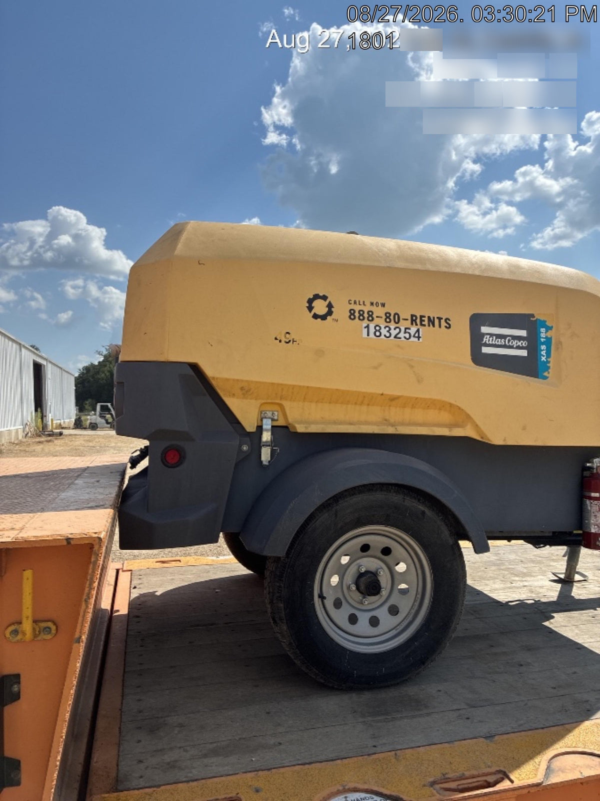 2021 ATLAS COPCO XAS188 CWK