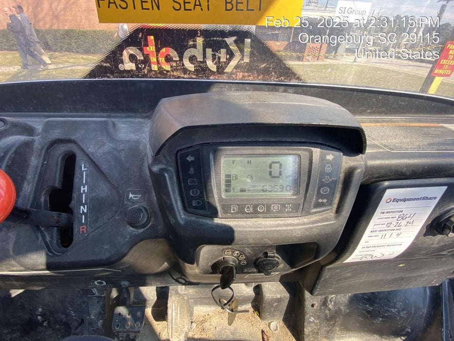 2020 Kubota RTV-X900 4wd Utility Cart, Diesel, 2 Seat, LED Strobe, Windshield Tempered Glass, Plastic Canopy, Wire Harness Kit, Backup Alarm