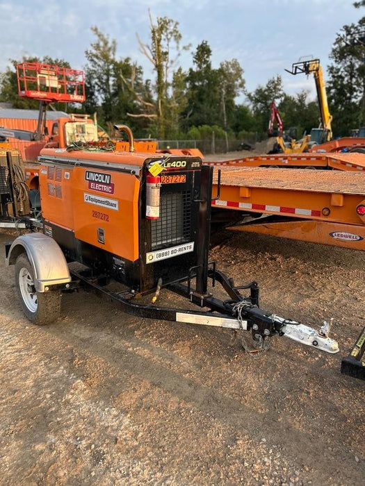 2023 Lincoln Electric LE400 Kubota V1505, Trlr, Cable Rack, Light Kit, ES Decals, T3