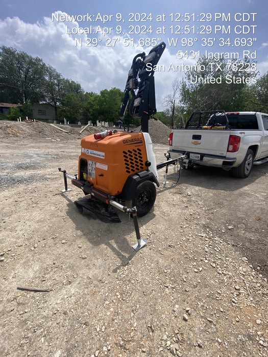 2024 Generac MLT2 Diesel, Flex Switch 120V Input, Powerzone Controller, 
(4) 320W LED Lights, 4kW Generator, 39.9 Gal Fuel Tank, 2" Ball, T3