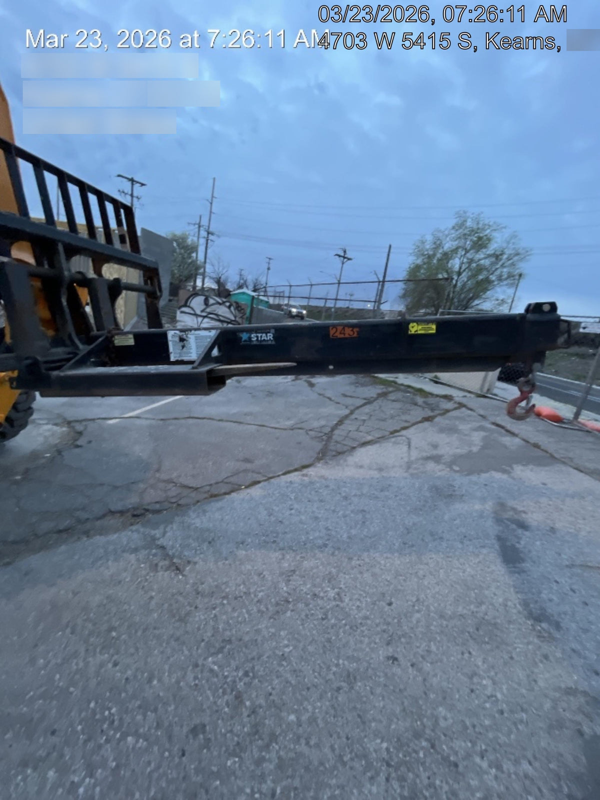 2022 STAR INDUSTRIES M1360B - Star JIB Boom