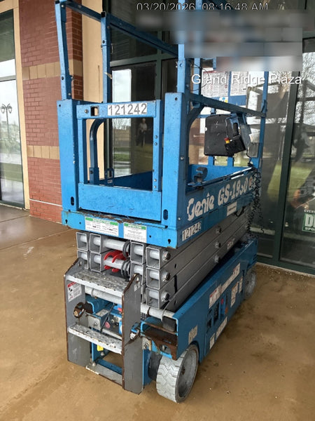 2020 Genie GS-1930 Solid Non Marking Tires, Beacon, Folding rails with half height swing gate, Telematics