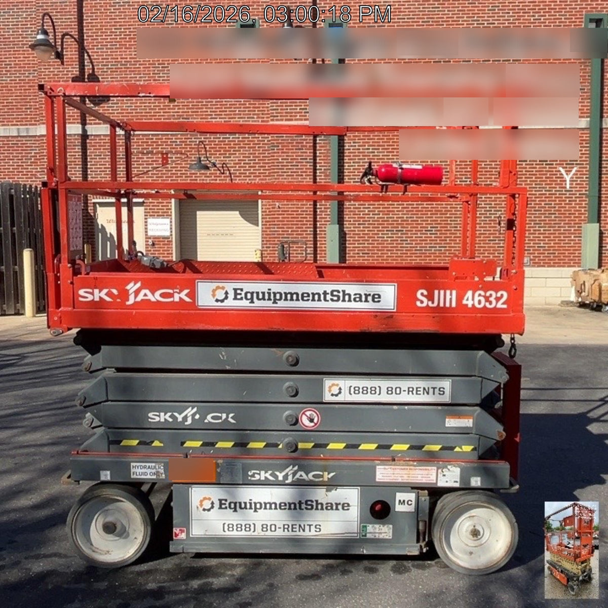 2019 SKYJACK SJIII-4632