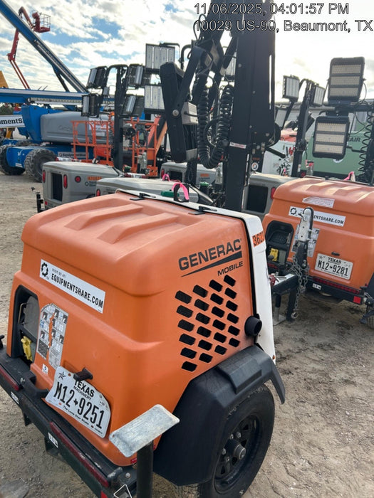 2023 Generac MLT2 Diesel, Flex Switch 120V Input, Powerzone Controller, 
(4) 320W LED Lights, 4kW Generator, 39.9 Gal Fuel Tank, 2" Ball, T3