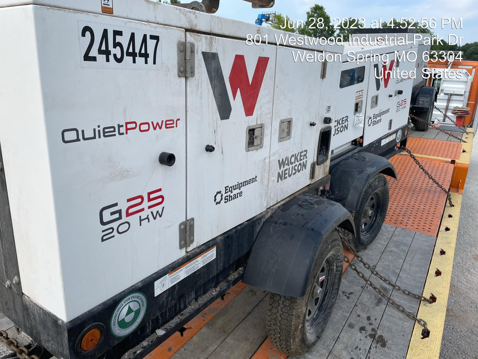 2022 WACKER NEUSON G25