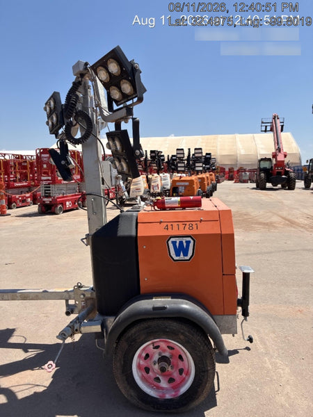 2024 Wanco WLTT-4MM4K Diesel, Deep Sea Controller, Shore Power Plug, Auto Start, (4) 350W LED Floodlights, 4kW Generator, 60 Gal Fuel Tank, 2" Ball, T3