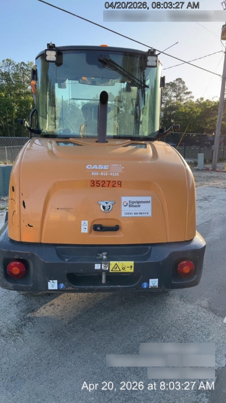 2023 Case 121F Cab, Tool carrier boom, Std speed, Professional package, Limited slip Diff, AC w/heater, Radio w/speakers, Air seat, 335/80 R18 SPT9 L2 Dunlap tires, Creep speed, Hyd SSL Std hyd aux compactible coupler, Auto ride control, Joystick, Transport protection, Std weather package, LED 2 front and rear lights