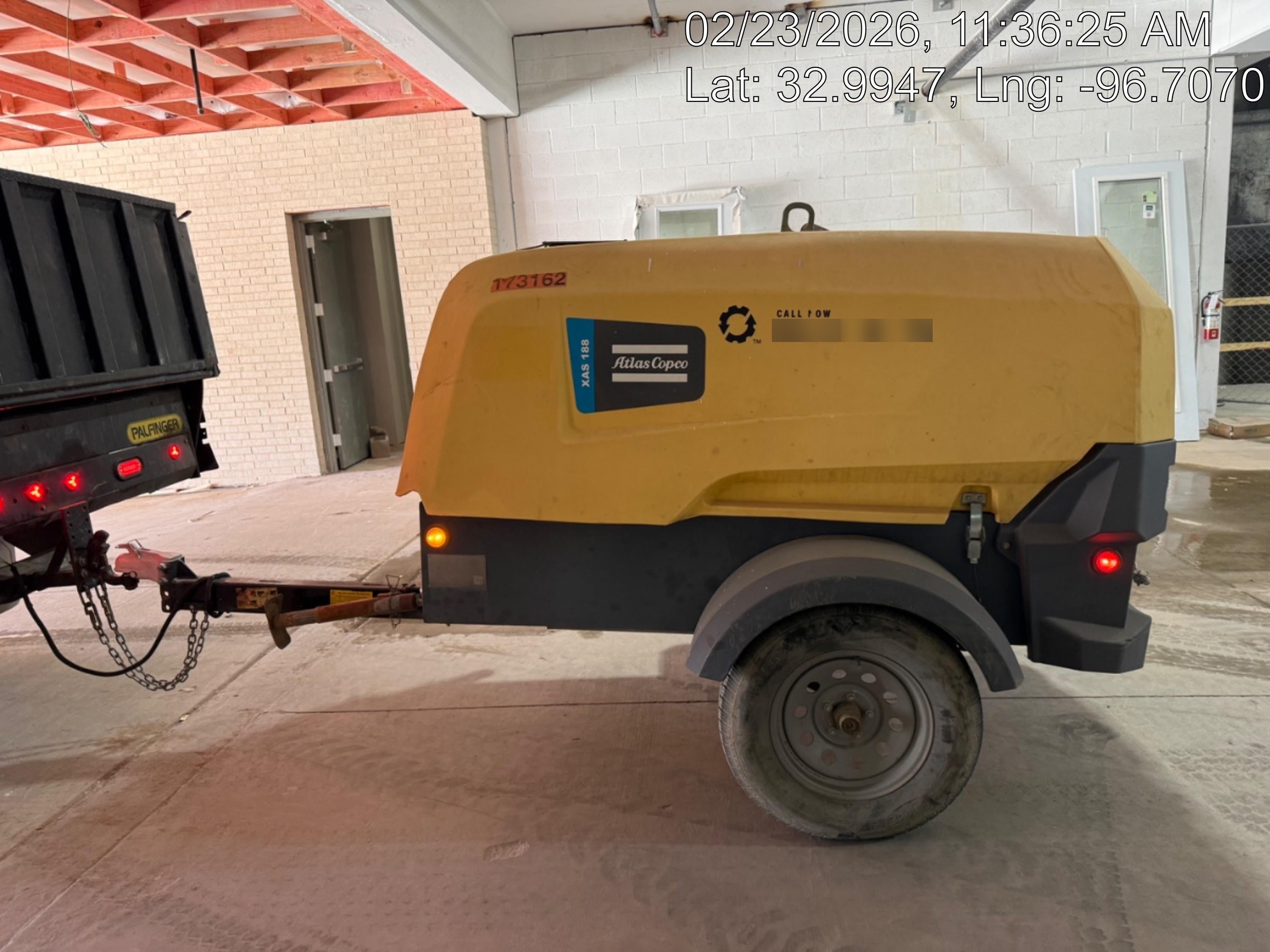 2021 ATLAS COPCO XAS188 CWK