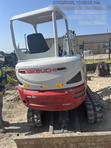 2025 TAKEUCHI TB235-2R