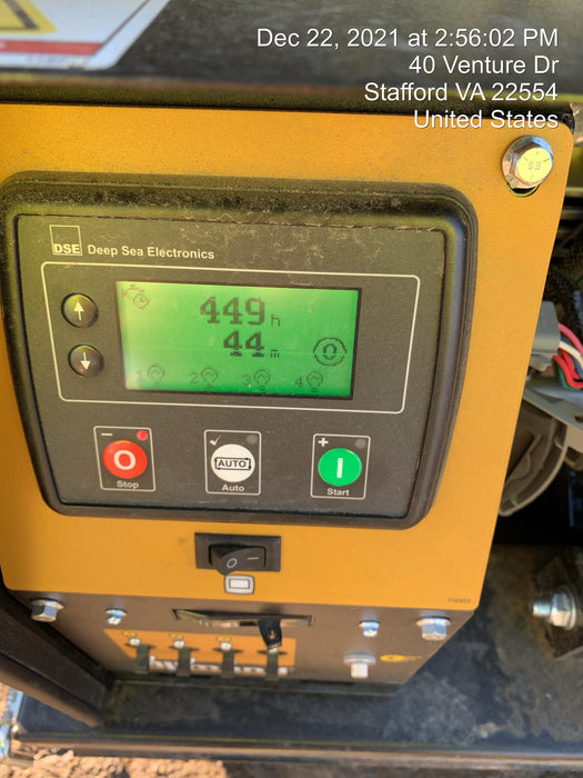 2021 Allmand NLV3GR (4) LED Light Fixture 350W, 23' Vertical Mast, 3kW Prime, Towable, Deep Sea L401, Leveling Jacks, Yanmar T4F 5.8hp