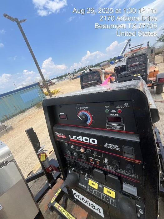 2024 Lincoln Electric LE400 Kubota V1505, Trlr, Cable Rack, Light Kit, ES Decals, T3