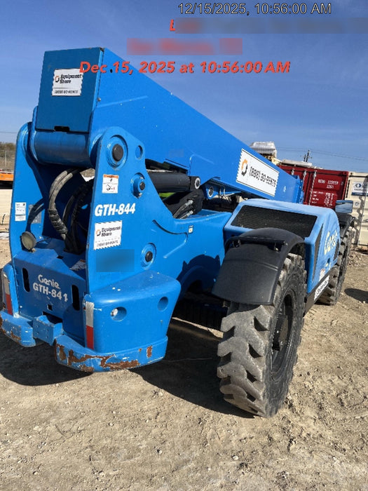 2020 Genie GTH-844 Canopy, Solid Tires, Work Lights, Beacon, Aux Hydraulics, Back up Alarm, Lifting Eye