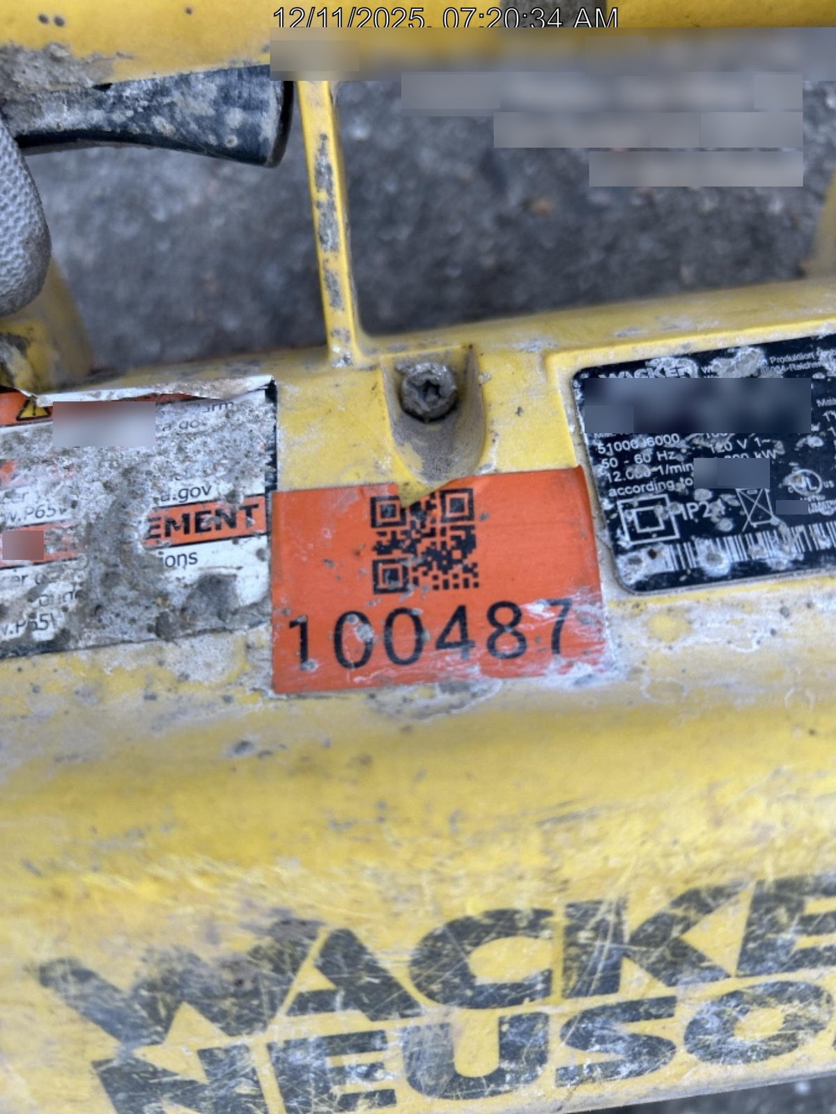 2020 WACKER NEUSON M2500