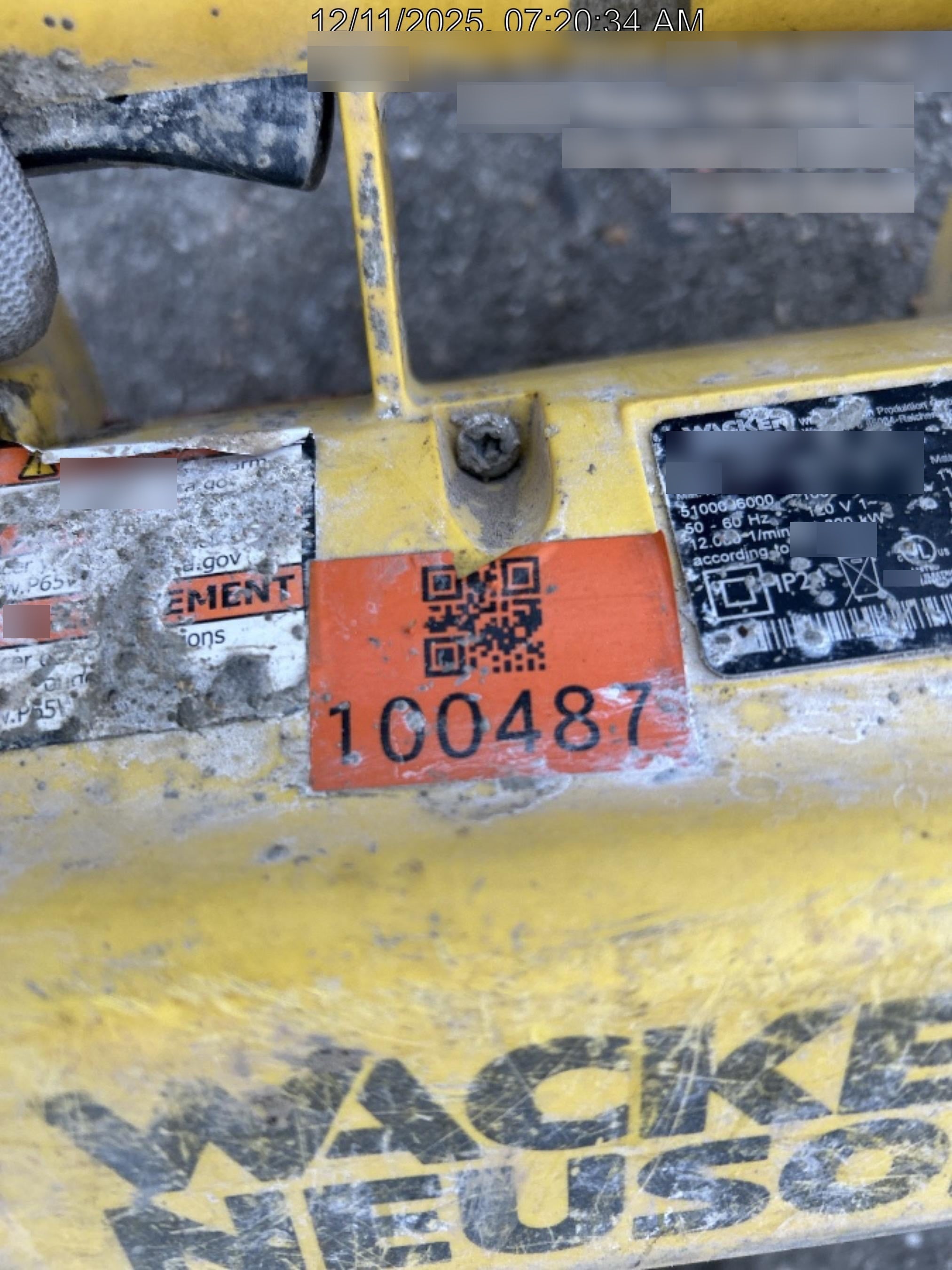 2020 WACKER NEUSON M2500